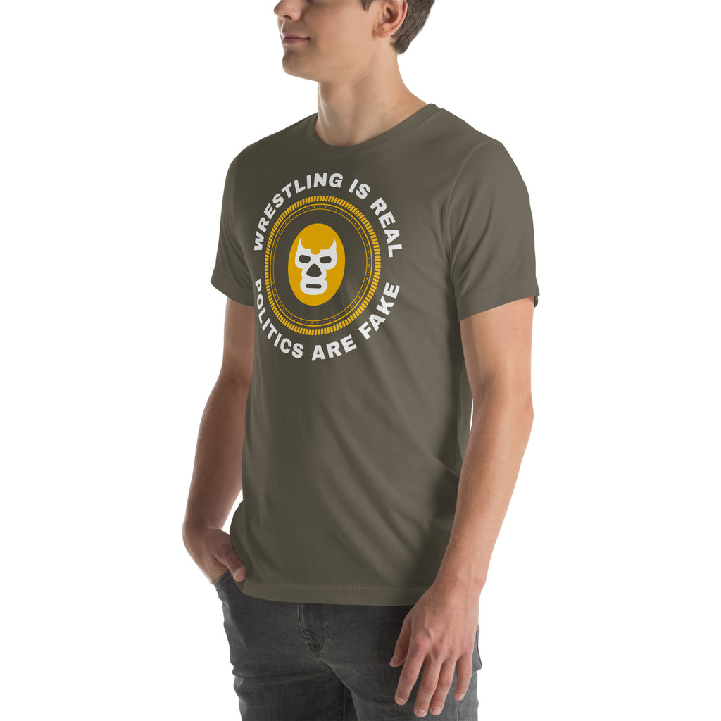 Wresting is Real Lucha t-shirt Wresting is Real Lucha t-shirt