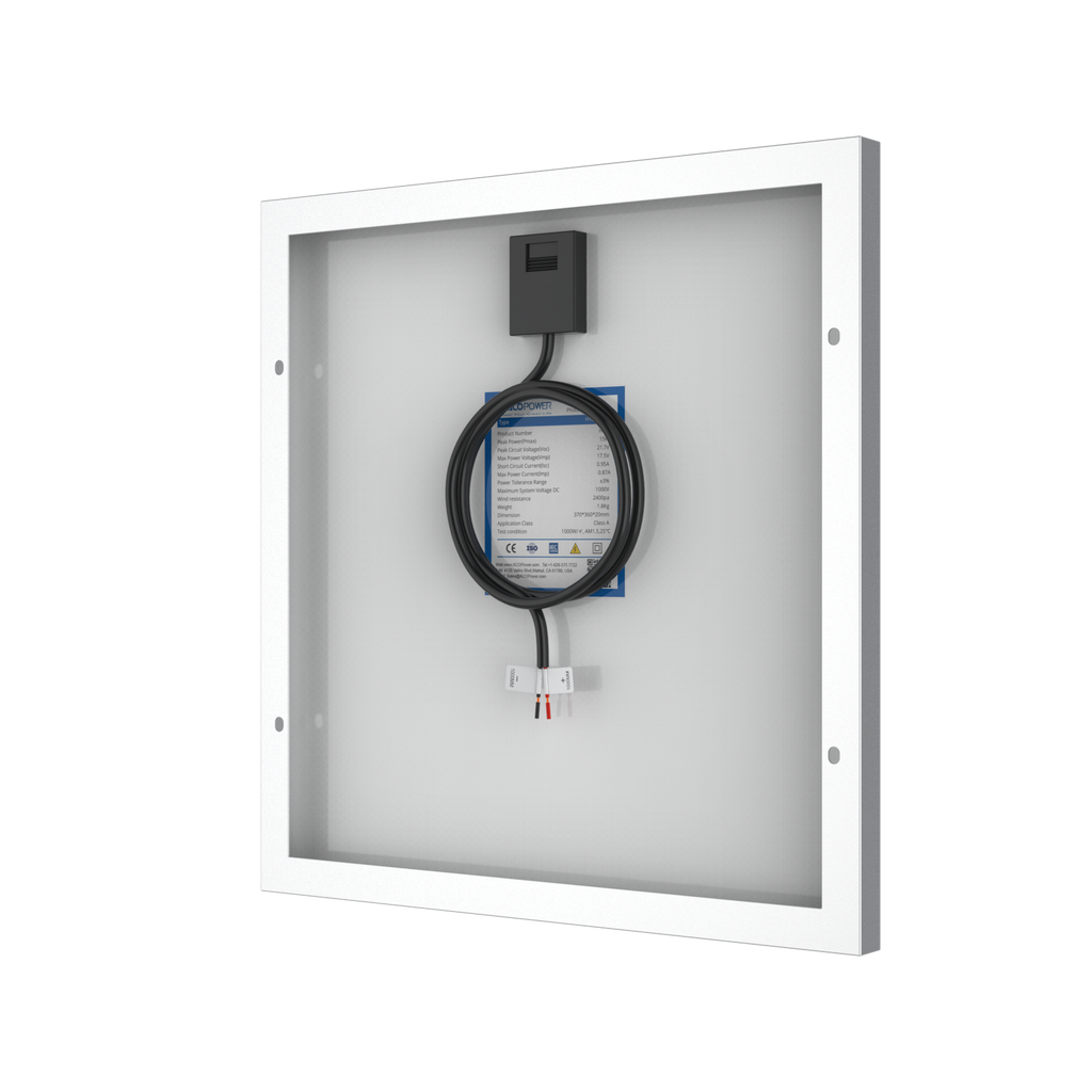 15 Watts Poly Solar Panel, 12V by ACOPOWER - Proud Libertarian - ACOPOWER 15 Watts Poly Solar Panel, 12V by ACOPOWER - Proud Libertarian - ACOPOWER