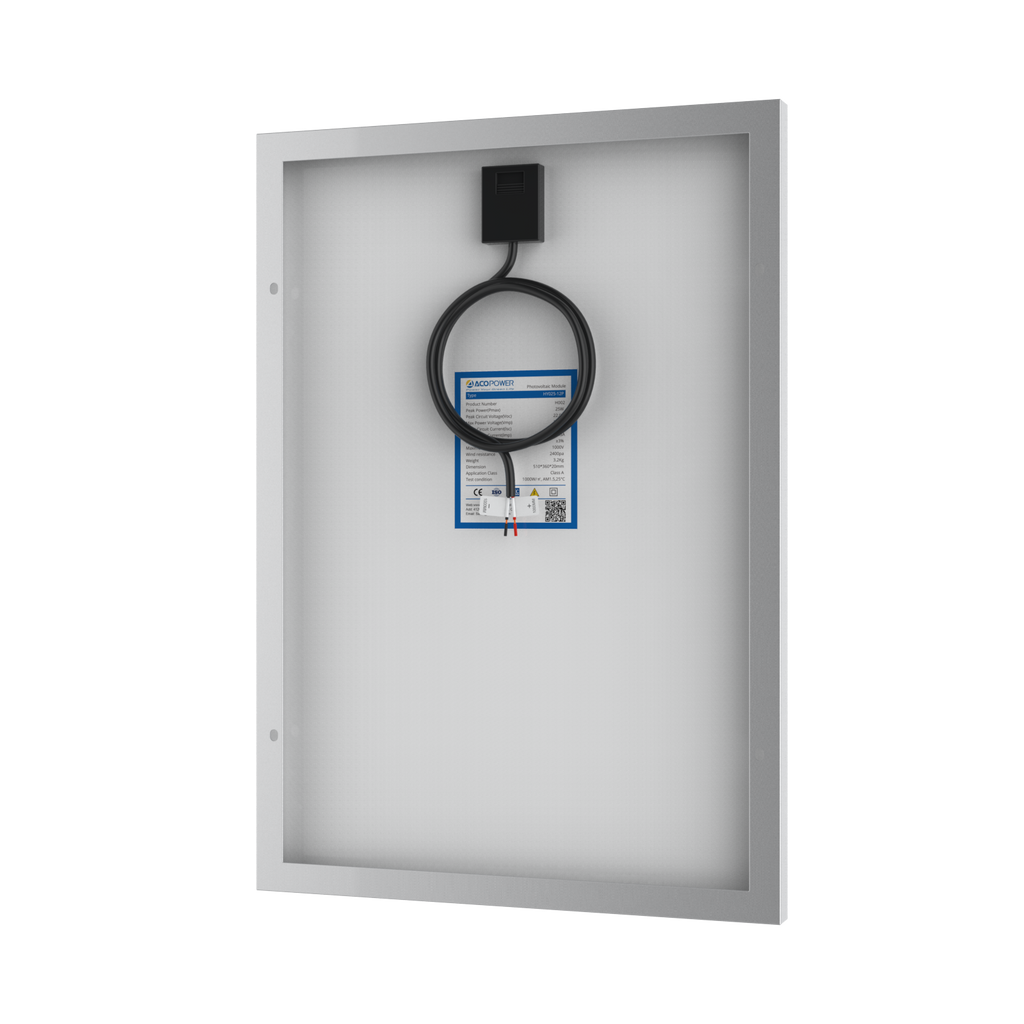 25 Watts Poly Solar Panel, 12V by ACOPOWER - Proud Libertarian - ACOPOWER 25 Watts Poly Solar Panel, 12V by ACOPOWER - Proud Libertarian - ACOPOWER