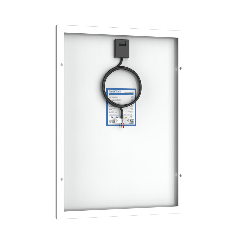 25 Watts Poly Solar Panel, 12V by ACOPOWER - Proud Libertarian - ACOPOWER 25 Watts Poly Solar Panel, 12V by ACOPOWER - Proud Libertarian - ACOPOWER