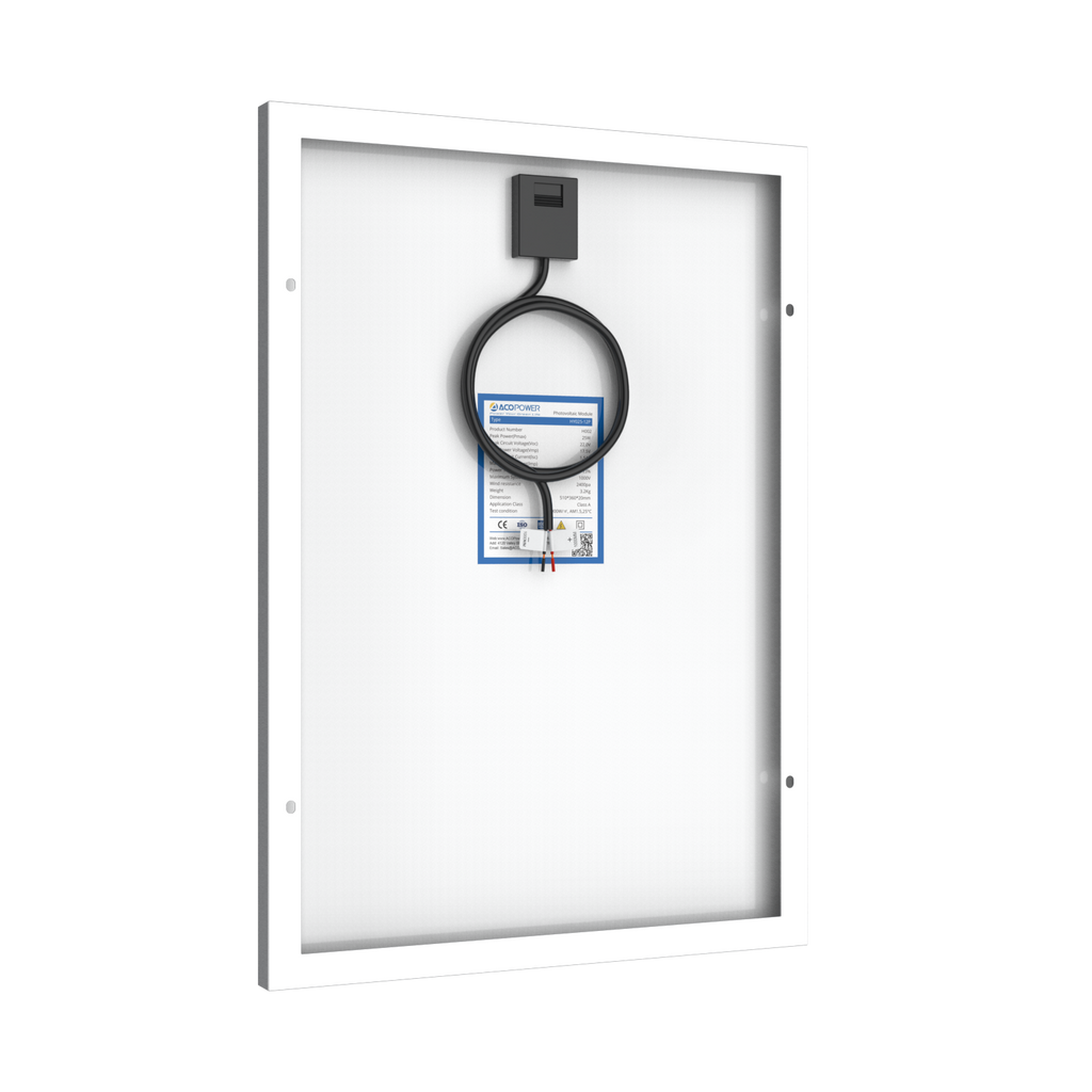 25 Watts Poly Solar Panel, 12V by ACOPOWER - Proud Libertarian - ACOPOWER 25 Watts Poly Solar Panel, 12V by ACOPOWER - Proud Libertarian - ACOPOWER