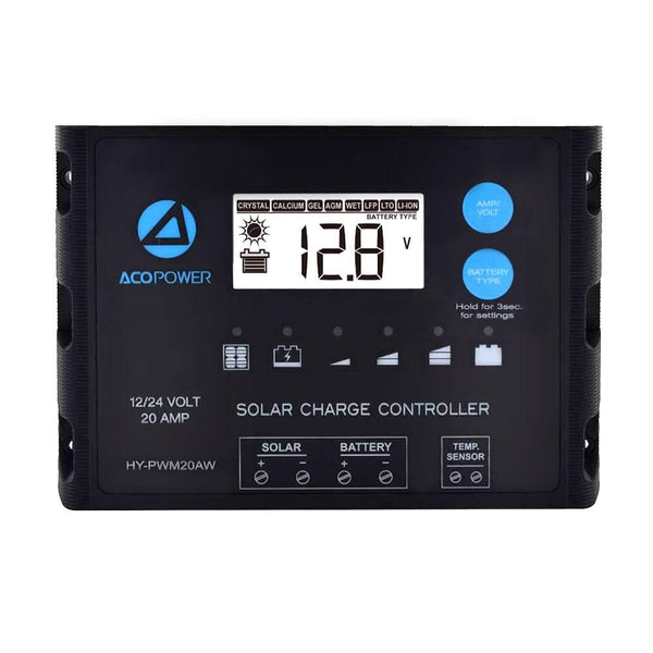 Waterproof ProteusX 20A PWM Solar Charge Controller by ACOPOWER - Proud Libertarian - ACOPOWER Waterproof ProteusX 20A PWM Solar Charge Controller by ACOPOWER - Proud Libertarian - ACOPOWER