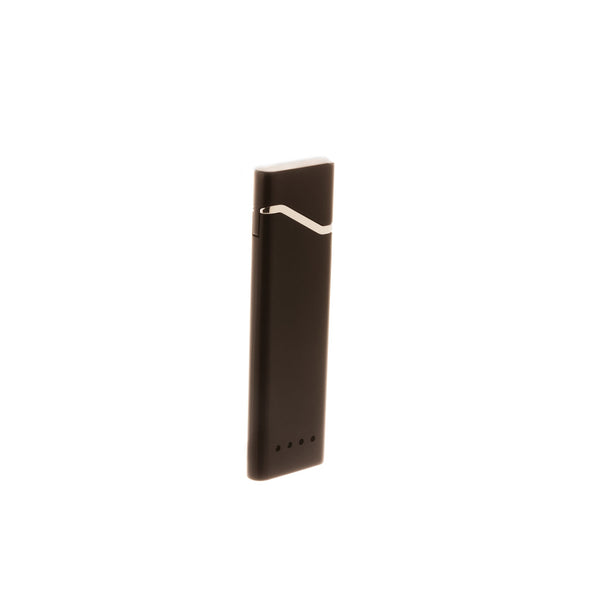 Flameless Trim Flip Lighter Black 3.25"