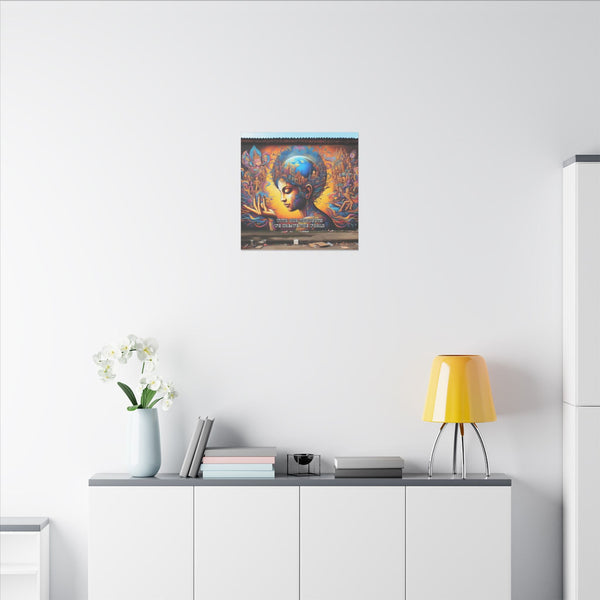 WITH OUR MINDS Matte Canvas, Stretched, 0.75"