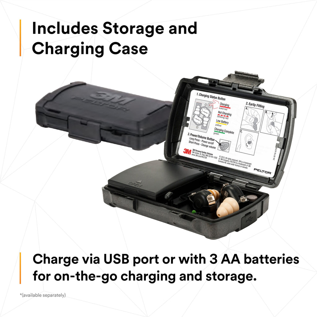 3M Peltor TEP-200 | Ear Protection and Bluetooth Capability w/ 3M Skull Screws