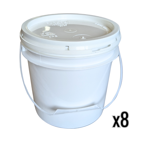 1 Gallon Round Bucket and Lid with Gasket