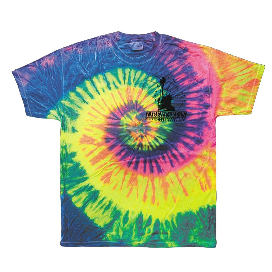 Libertarian Party of Michigan Tie Dye Tee