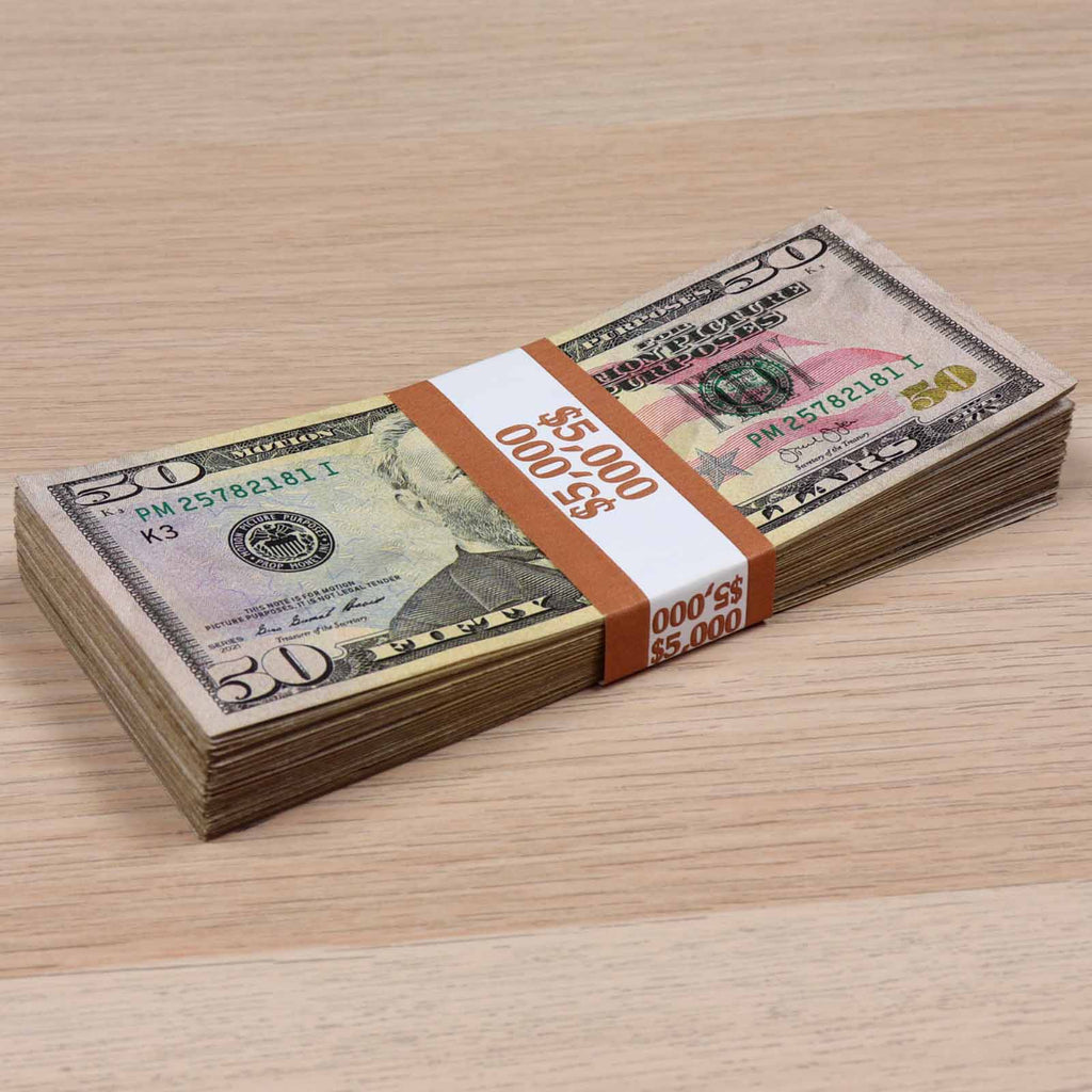 All Denomination RealAged® Full Print New Series Stacks Pack