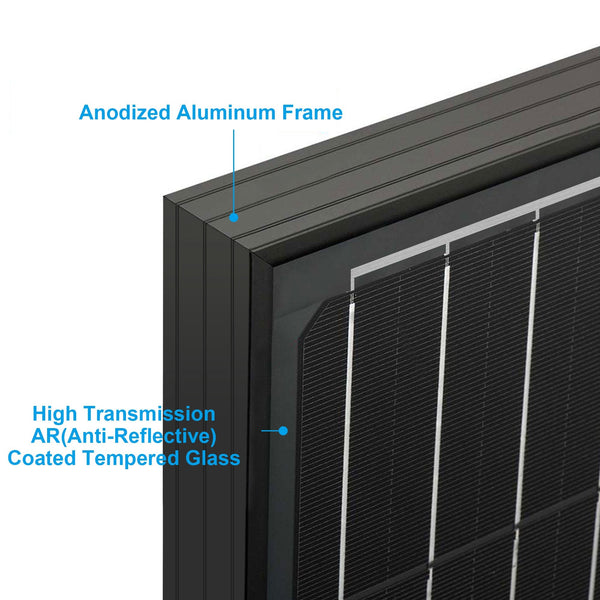 ACOPower 200 Watt 12 Volts Monocrystalline for Water Pumps, Residential Power Supply by ACOPOWER