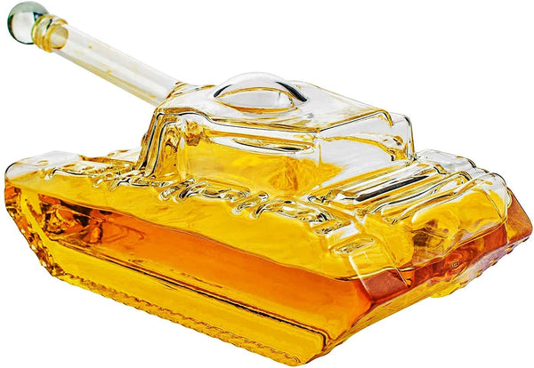 Tank Whiskey Decanter - Military Veteran Gifts - 1000ml