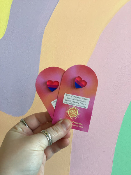 2025 Pride Donation Studs +Pins