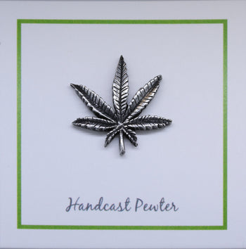 Marijuana Leaf Lapel Pin