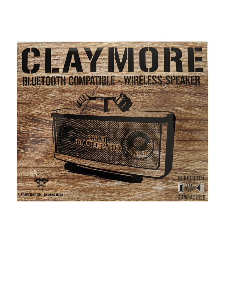 CLAYMORE BLUETOOTH SPEAKER by One Man Army