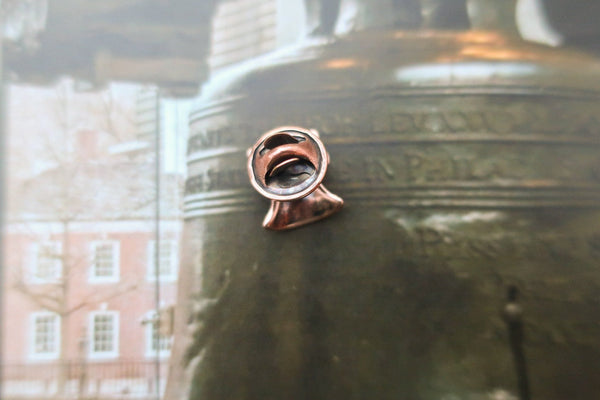 Liberty Bell Copper Lapel Pin