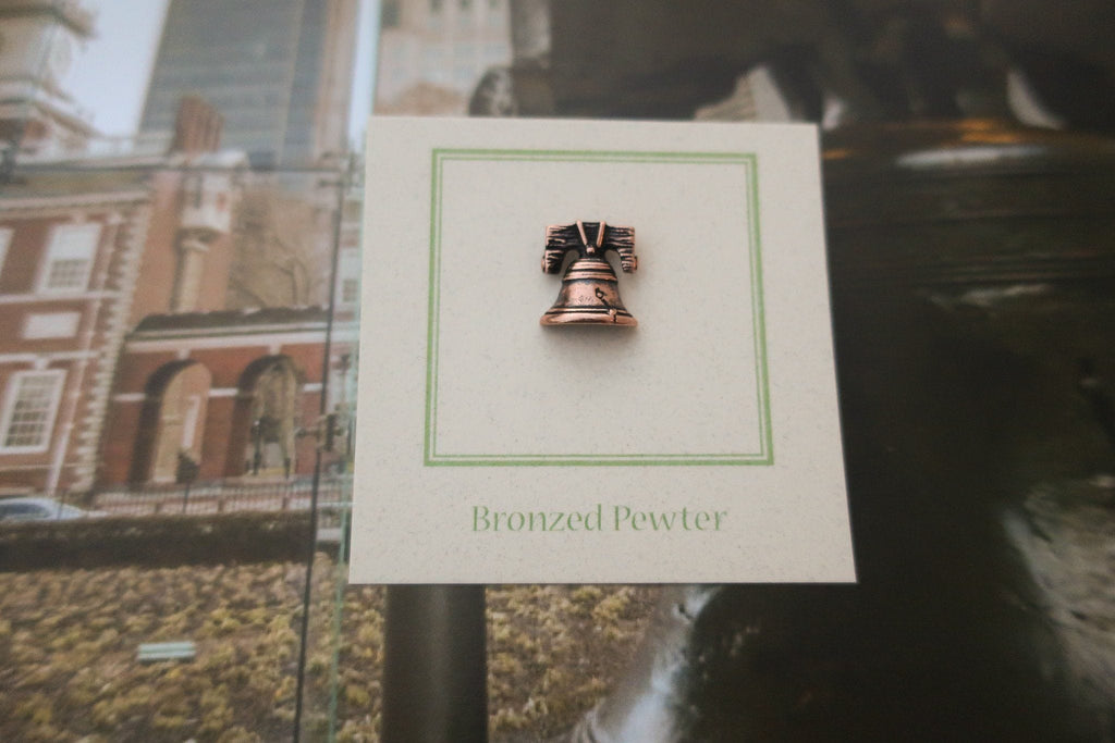 Liberty Bell Copper Lapel Pin