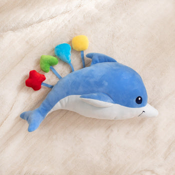 Blue Dolphin SnuggleBuddies Emotions Plush by Generation Mindful