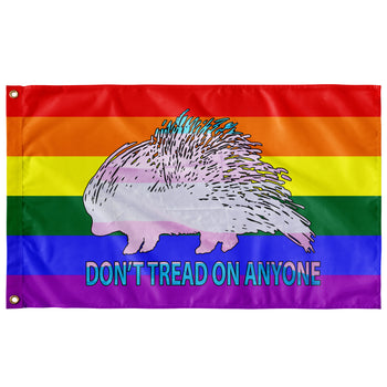 Don't Tread on Anyone Trans Porcupine