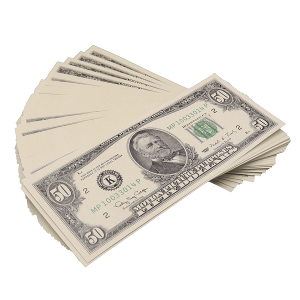 $5,000 Full Print 1990 Series Stack