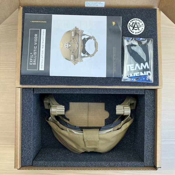 Team Wendy Exfil Ballistic Visor | All Colors & Sizes Available