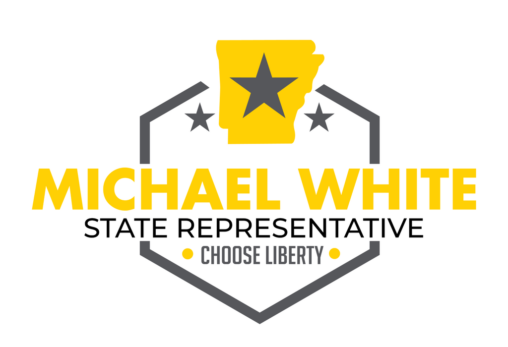 Michael White for Arkansas Sign 18" x 24"