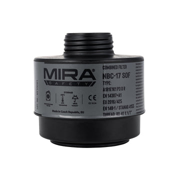 Lightweight CBRN Gas Mask Filter - NBC-17 SOF 40mm NATO Filter - 10 Year Shelf Life
