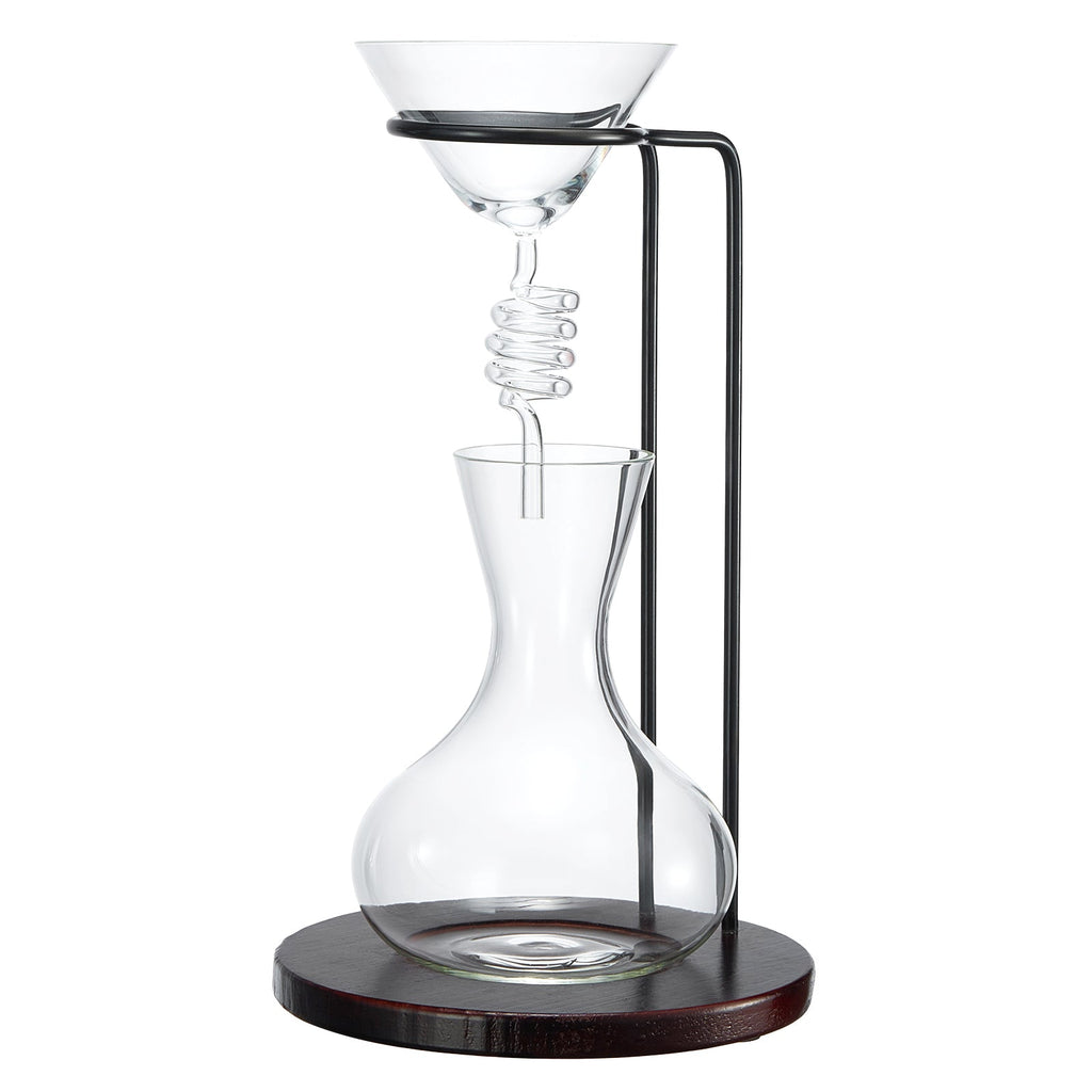 Wine Tower Decanting & Aerator Set by The Wine Savant - Unique Wine Decanter