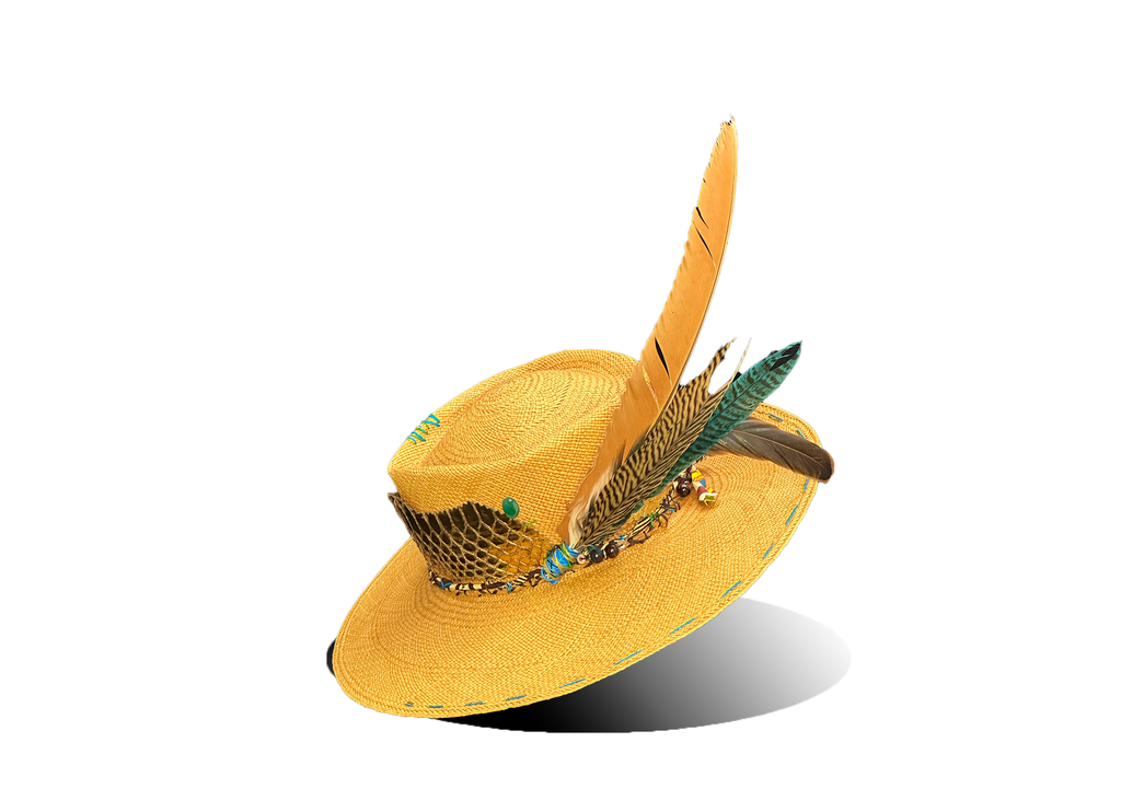 "Askari" Brisa Straw Hat by B.M. Franklin & Co