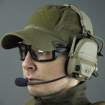 Ops-Core AMP | Up to 41dB Noise Reduction & 3D Hear-Through for Situational Awareness