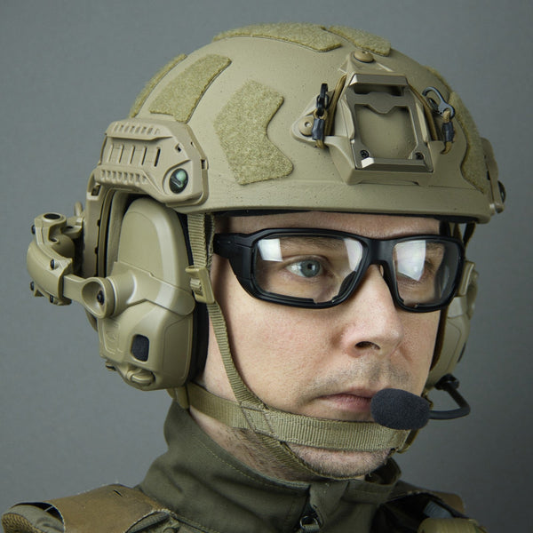 Ops-Core AMP Arms | Frees Up Rails for Lights & Cameras | For Ops-Core & TW Helmets