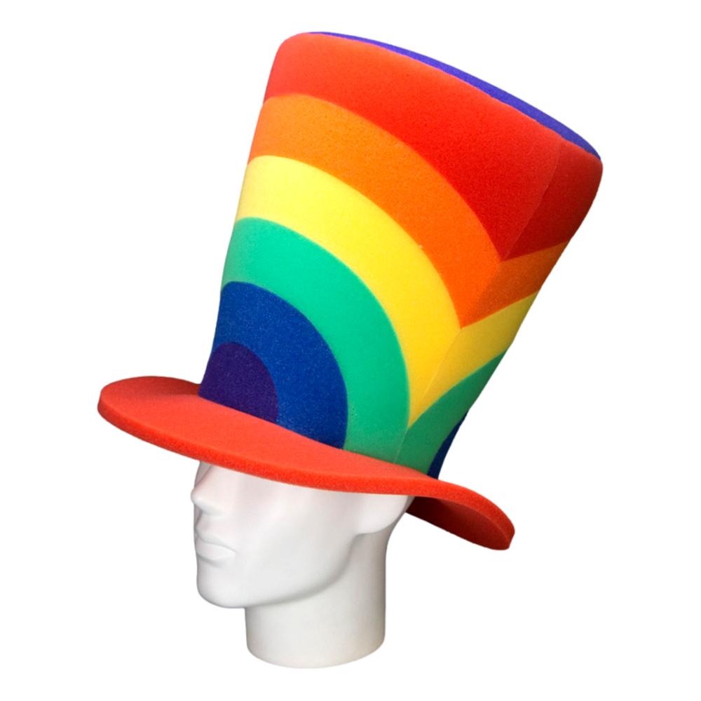 Pride Rainbow Wide Top Hat