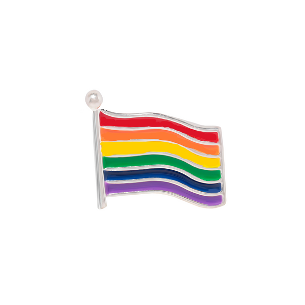 25 Pack Rainbow Flag LGBTQ Pride Lapel Pins (25 Pins)