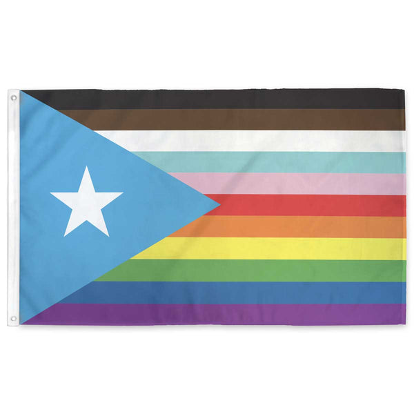 Rainbow Puerto Rico Flag