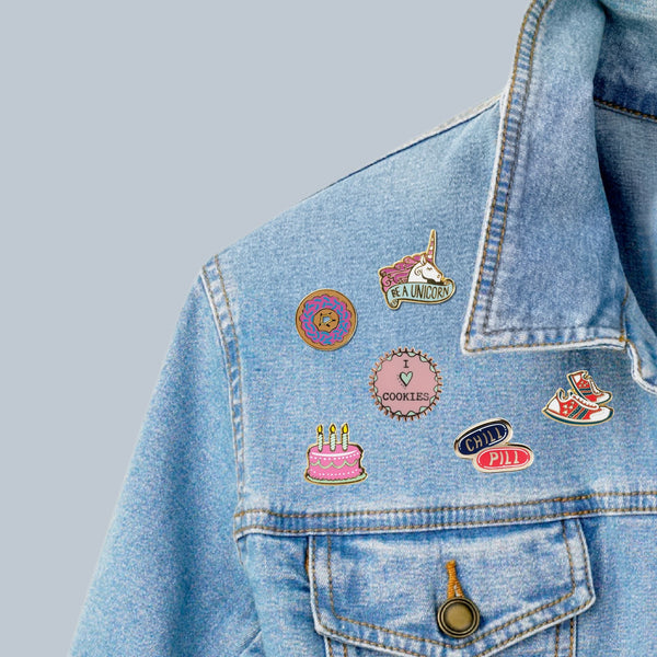 Always Be Yourself Unless You Can Be A Unicorn Enamel Pin on Gift Card