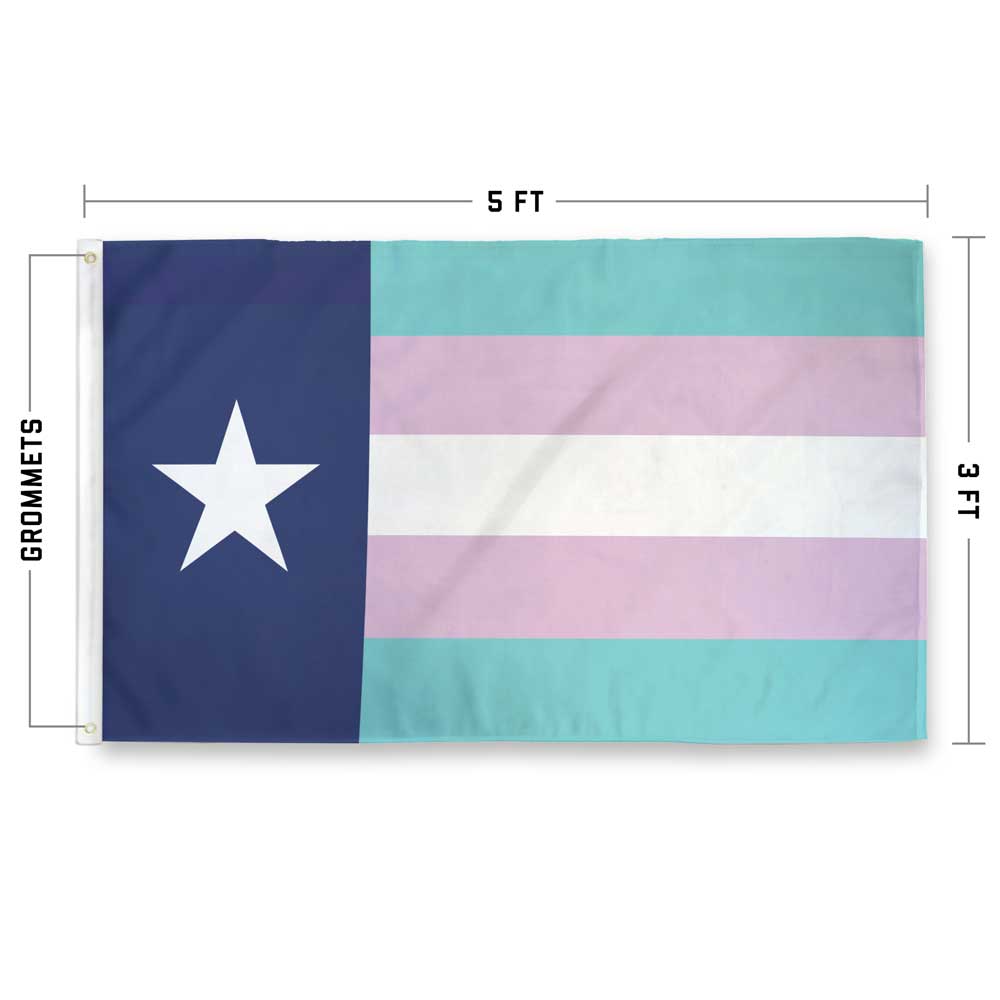 Texas LGBTQ+ Pride Flags by Flags For Good