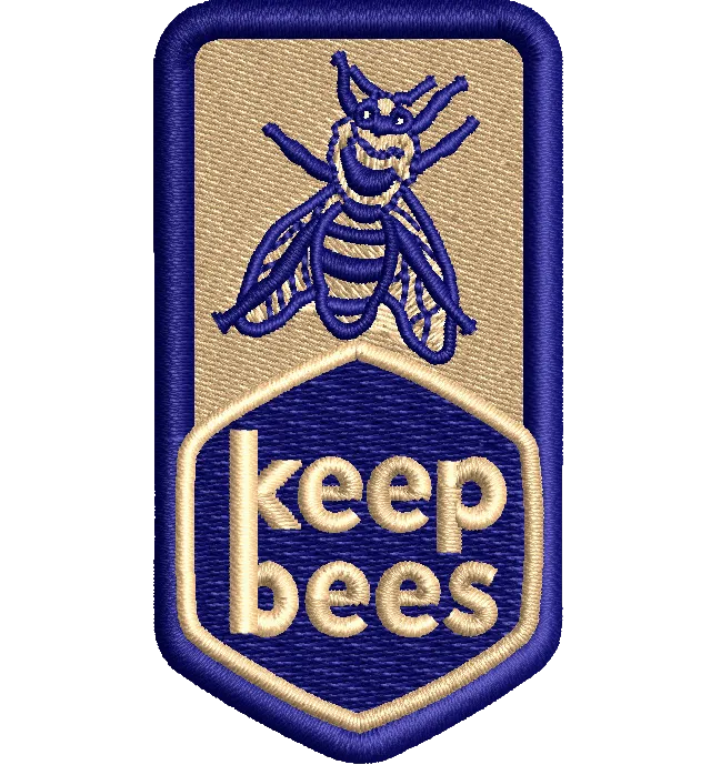 Woven Keep Bees Trucker Hat