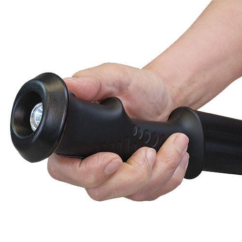 AdventureGuard 950K Stun Hiking Staff with Flashlight