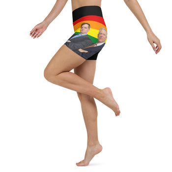 Chase and Mike 2024 LGBT Yoga Shorts