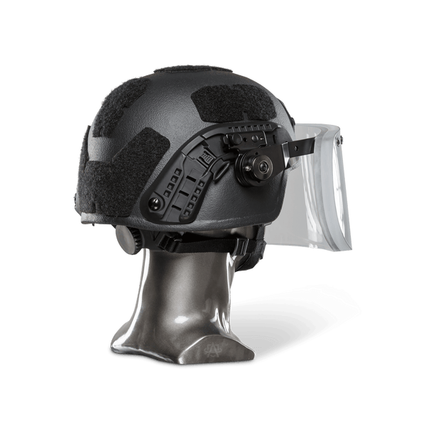 Ballistic Helmet with Face Shield | NIJ Level IIIA+