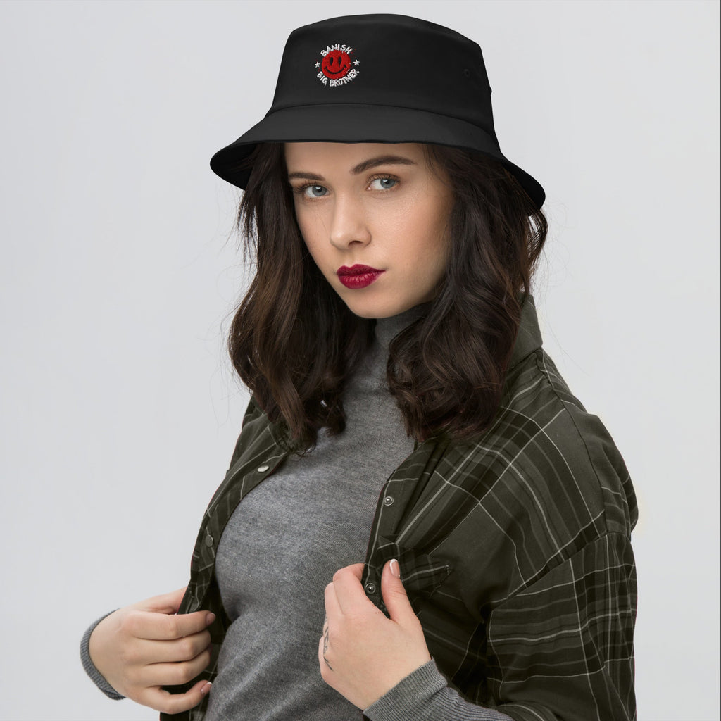 Sweet Smiley Bucket Hat (Dark)