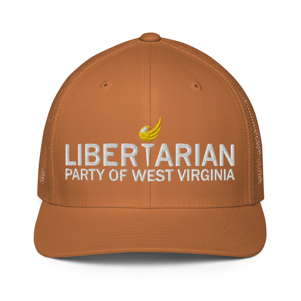 Libertarian Party of West Virginia Closed-back trucker cap