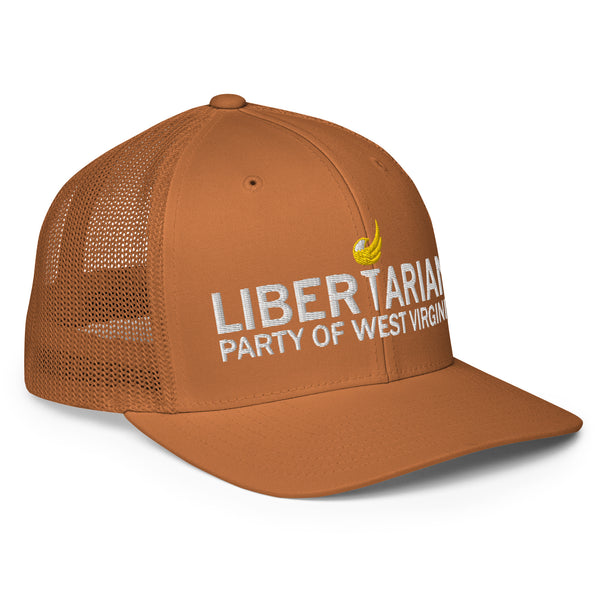 Libertarian Party of West Virginia Closed-back trucker cap