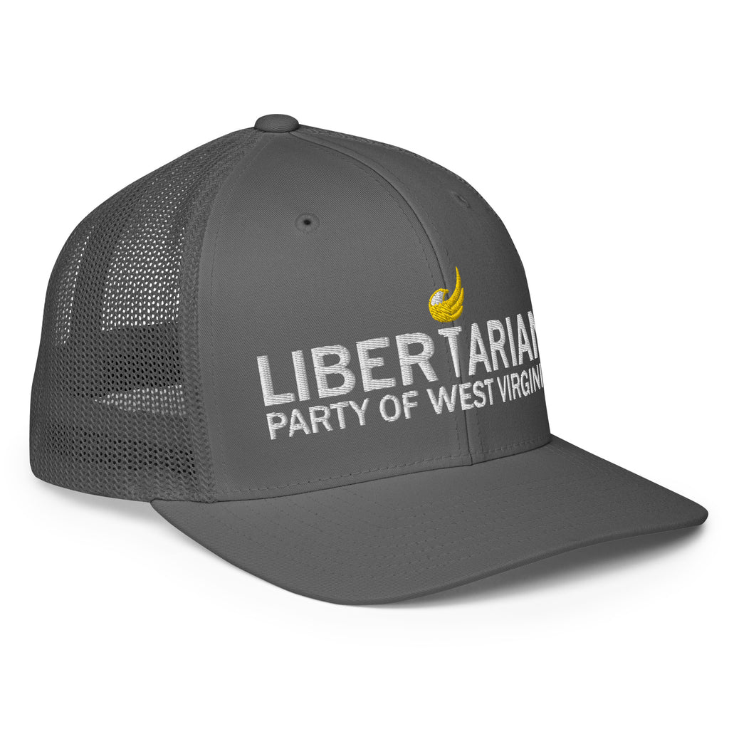 Libertarian Party of West Virginia Closed-back trucker cap