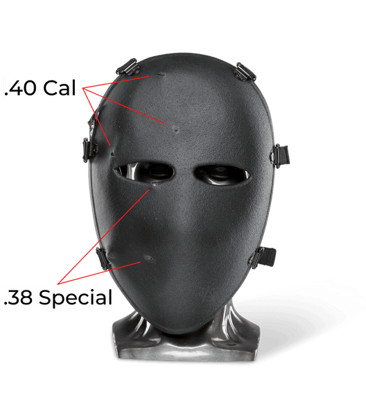 CQCM™ Full Face Bulletproof Mask | NIJ Level IIIA+