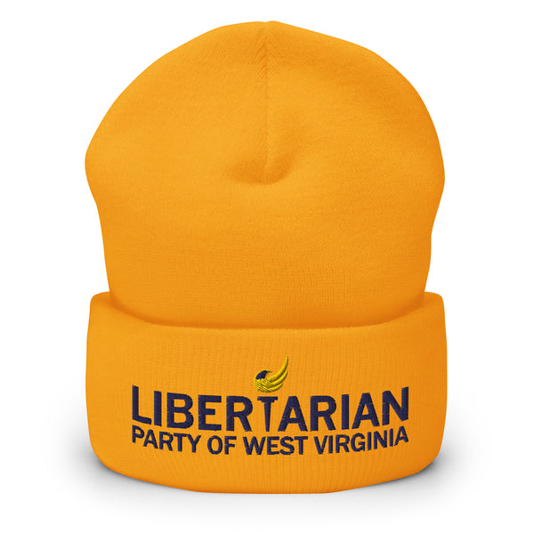 Libertarian Party of West Virginia Cuffed Beanie