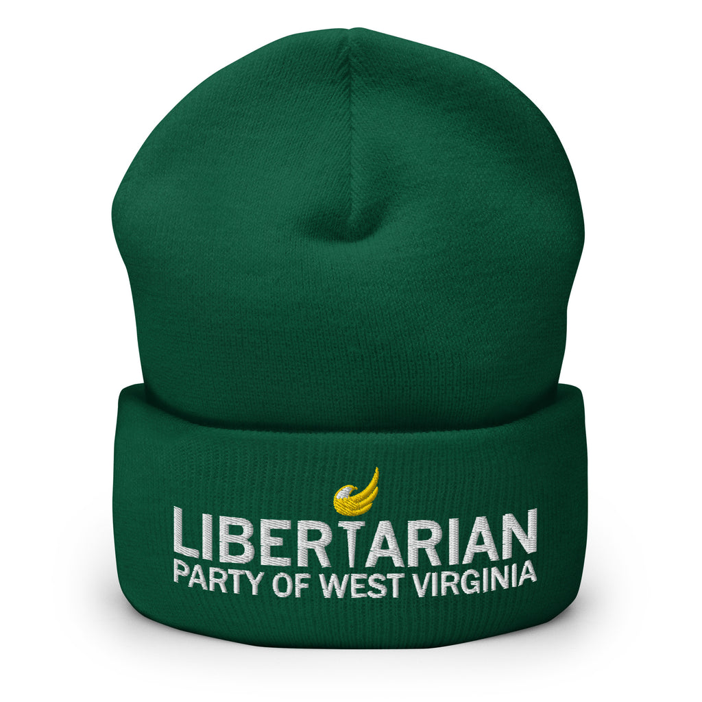 Libertarian Party of West Virginia Cuffed Beanie