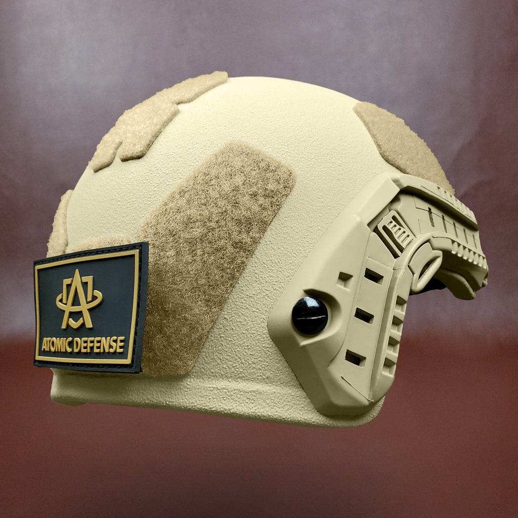 FAST High-Cut Ballistic Helmet | NIJ Level IIIA+ | Tan, Black, Green