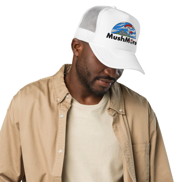 Mushmore Logo Foam trucker hat