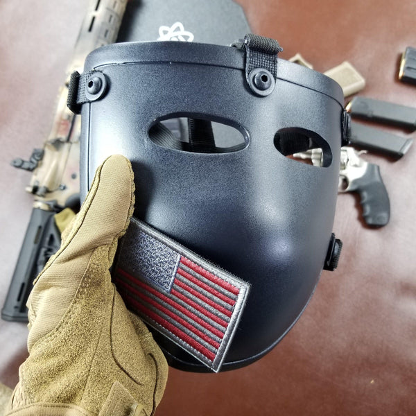 Half Face Bulletproof Mask for Helmets | NIJ Level IIIA+