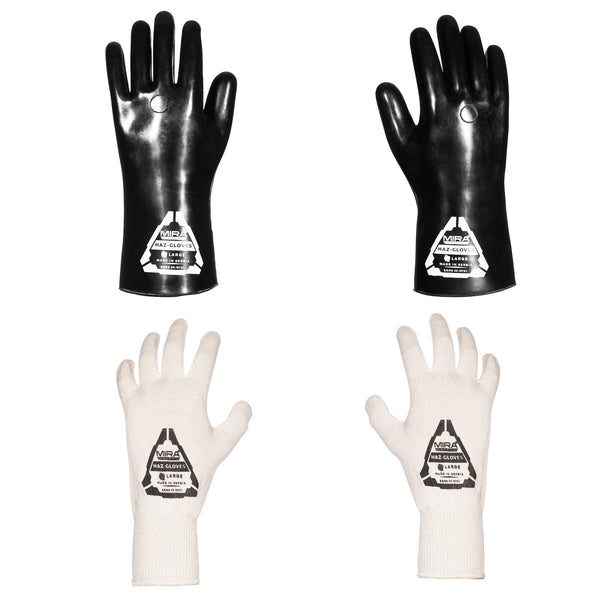 MIRA Safety HAZ-GLOVES® - Butyl Gloves for CBRN Protection
