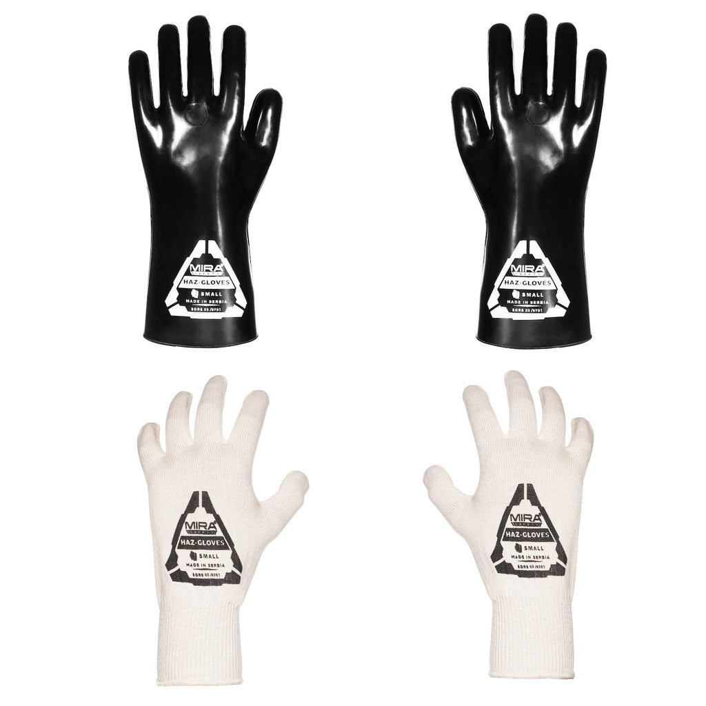 MIRA Safety HAZ-GLOVES® - Butyl Gloves for CBRN Protection